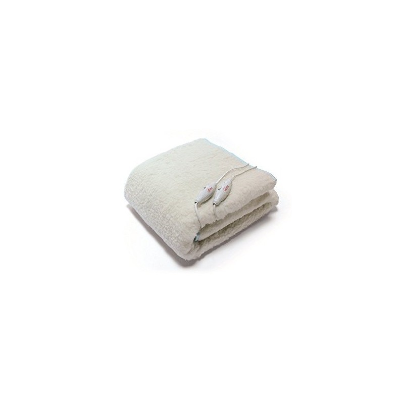 Ardes FC-0422 manta eléctrica y almohadilla Calentador de cama eléctrico 120 W Blanco Lana
