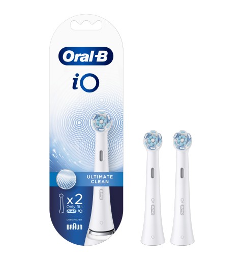 Oral-B 80335621 cepillo de cabello 2 pieza(s) Blanco