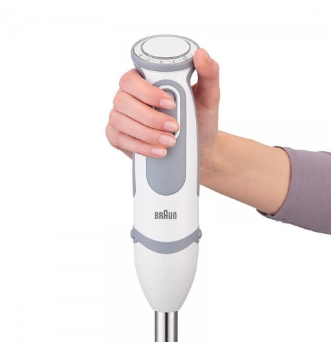 Braun MQ 5235 WH 0,5 l Kochmixer 1000 W Grau, Weiß