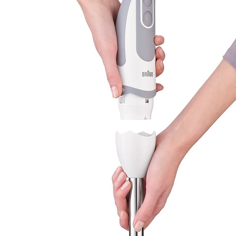 Braun MQ 5235 WH 0,5 l Kochmixer 1000 W Grau, Weiß