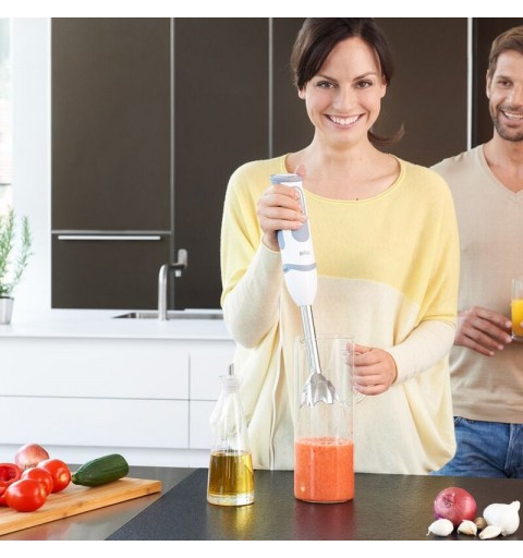 Braun MQ 5235 WH 0,5 l Kochmixer 1000 W Grau, Weiß