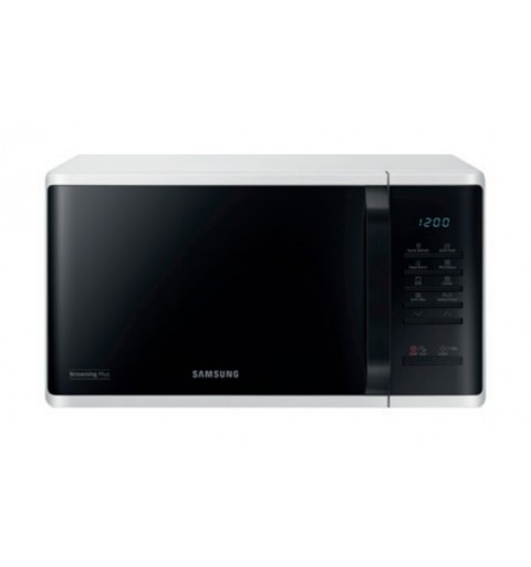 Samsung MG23K3513AW Countertop Grill microwave 23 L 800 W Black, White