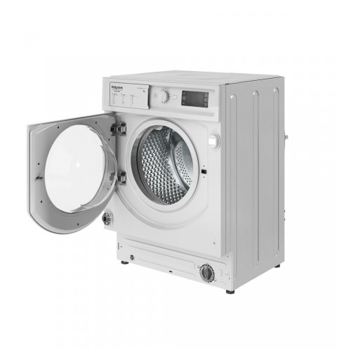 Hotpoint BI WMHG 81284 EU machine à laver Charge avant 8 kg 1200 tr min C Blanc