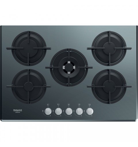 Hotpoint HAGD 72S MR Espejo Integrado 73 cm Encimera de gas 5 zona(s)