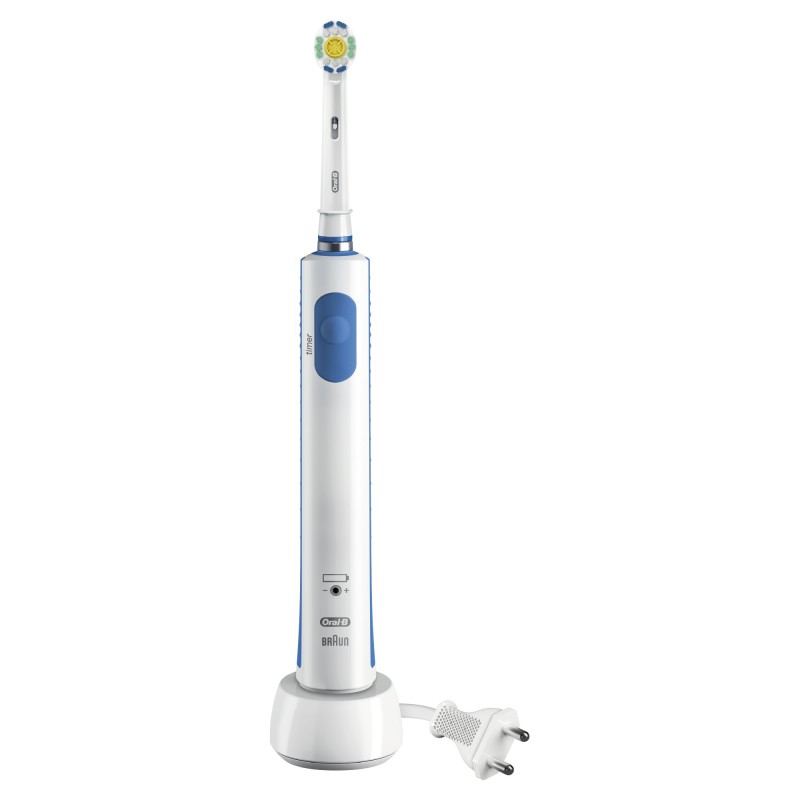 Oral-B Professional Care 600 White & Clean Adulto Cepillo dental oscilante Azul, Blanco