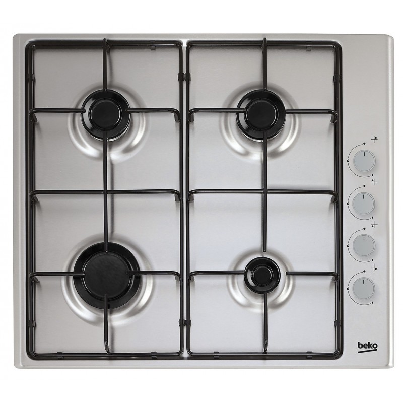 Beko HIGG641C3SX Stainless steel Built-in 60 cm Gas 4 zone(s)