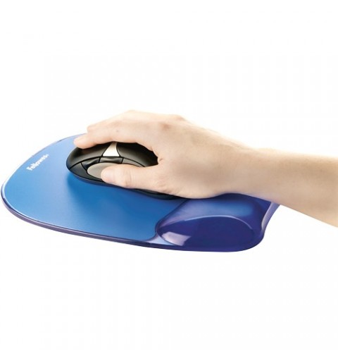 Fellowes 9114120 tappetino per mouse Blu