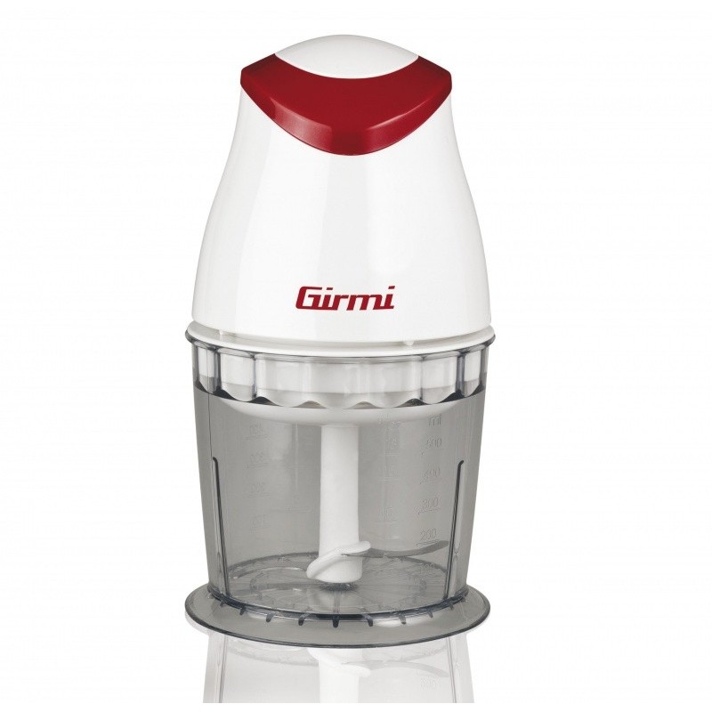 Girmi TR01 tritaverdure elettrico 0,5 L 350 W Rosso, Trasparente, Bianco