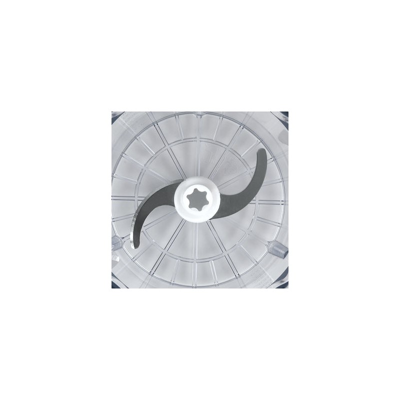 Girmi TR01 Elektrischer Essenszerkleinerer 0,5 l 350 W Rot, Transparent, Weiß