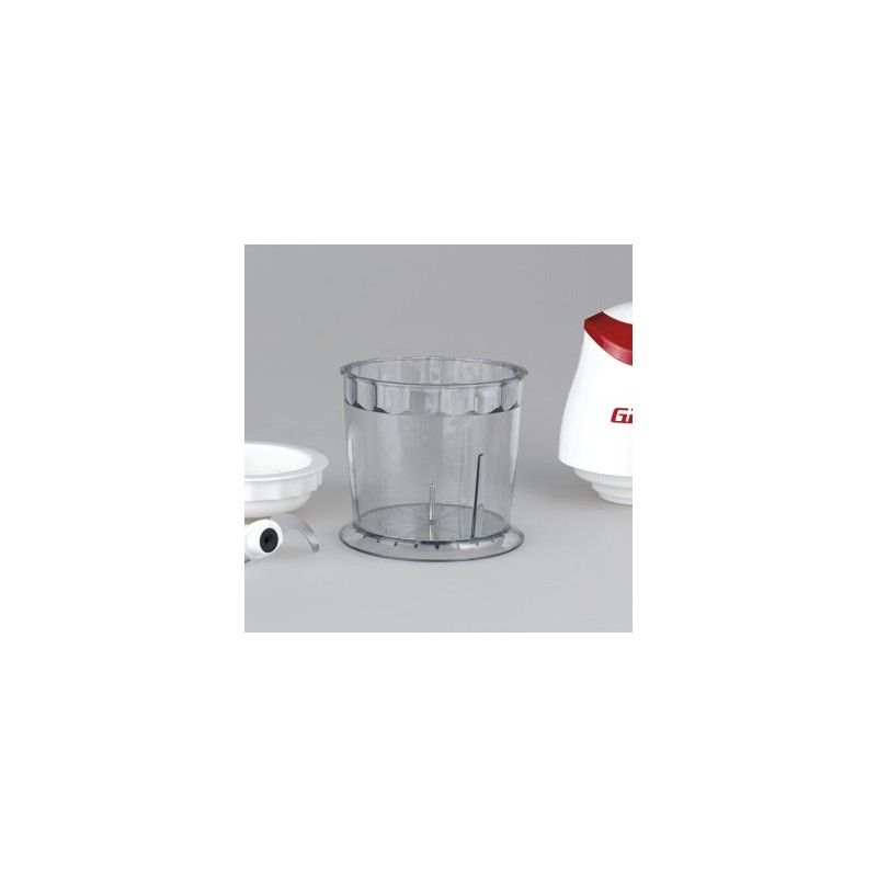 Girmi TR01 Elektrischer Essenszerkleinerer 0,5 l 350 W Rot, Transparent, Weiß