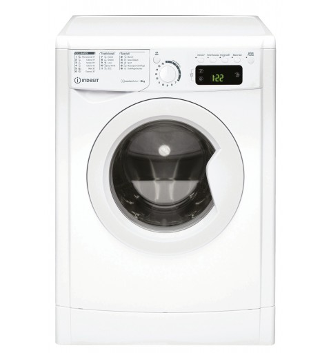 Indesit EWE 81283 W IT N machine à laver Charge avant 8 kg 1200 tr min D Blanc