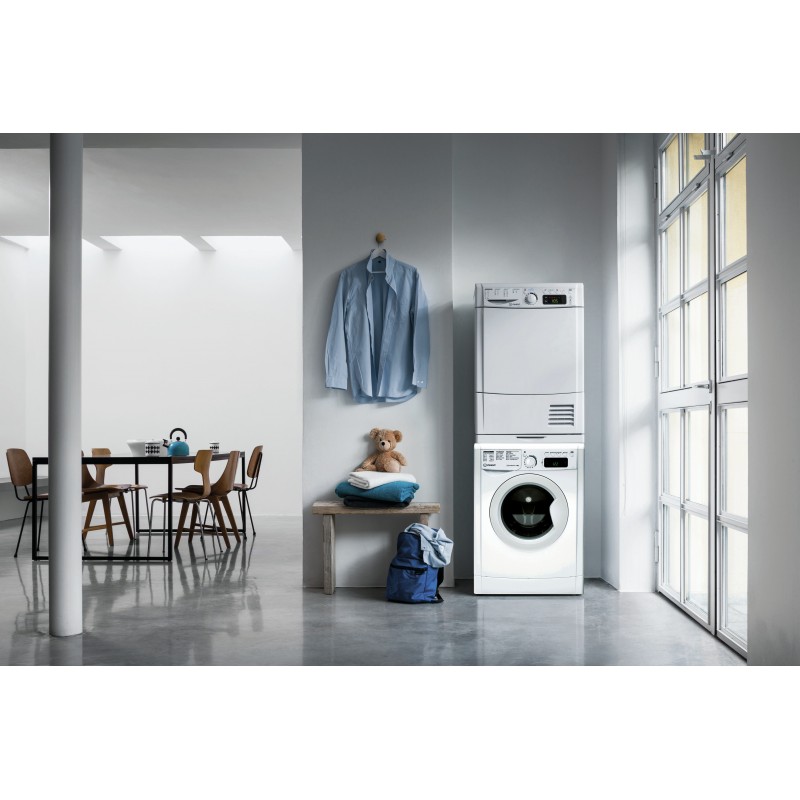 Indesit EWE 81283 W IT N machine à laver Charge avant 8 kg 1200 tr min D Blanc