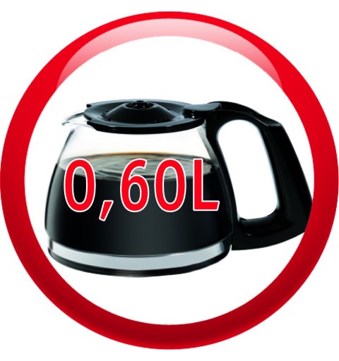 Moulinex FG1528 macchina per caffè Macchina da caffè con filtro 0,6 L