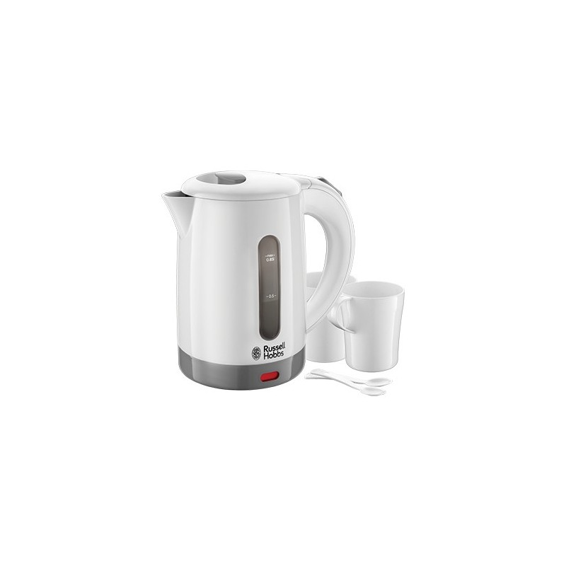 Russell Hobbs 23840-70 bollitore elettrico 0,85 L 1000 W Grigio, Bianco