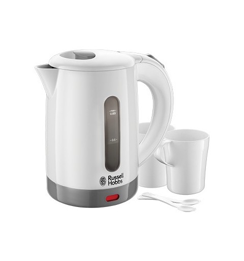 Russell Hobbs 23840-70 Wasserkocher 0,85 l 1000 W Grau, Weiß