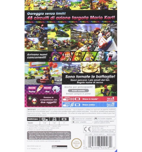 Nintendo Mario Kart 8 Deluxe Standard Inglese Nintendo Switch