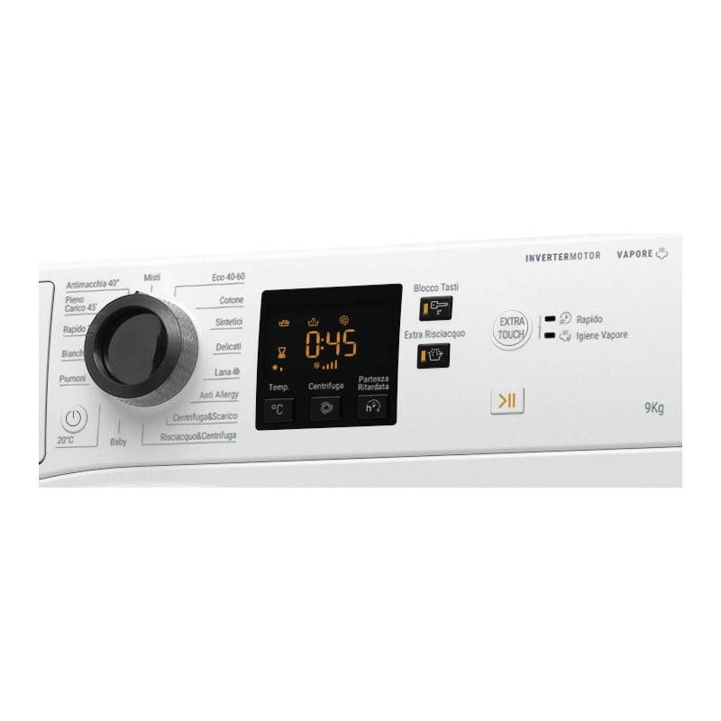 Hotpoint NF924WK IT lavatrice Caricamento frontale 9 kg 1200 Giri min C Bianco