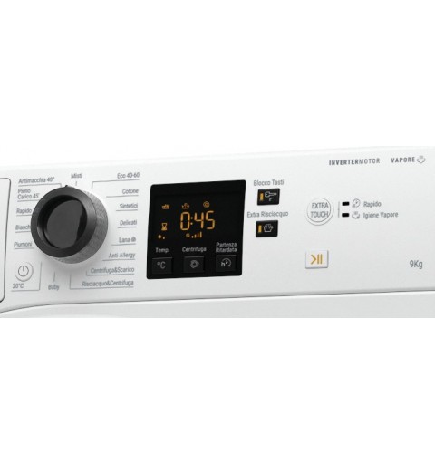 Hotpoint NF924WK IT machine à laver Charge avant 9 kg 1200 tr min C Blanc