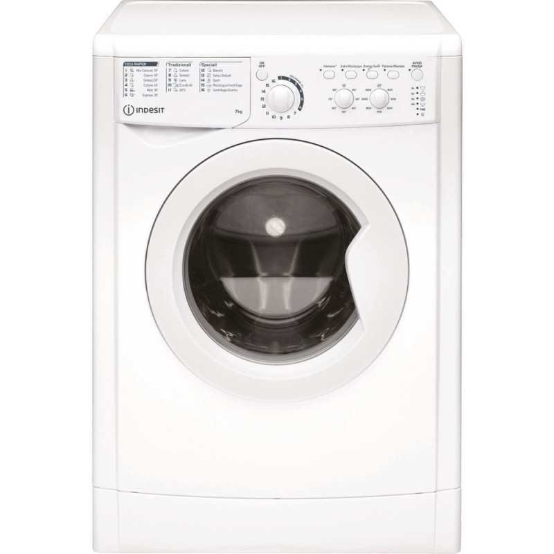 Indesit EWC 71252 W IT N Waschmaschine Frontlader 7 kg 1200 RPM E Weiß