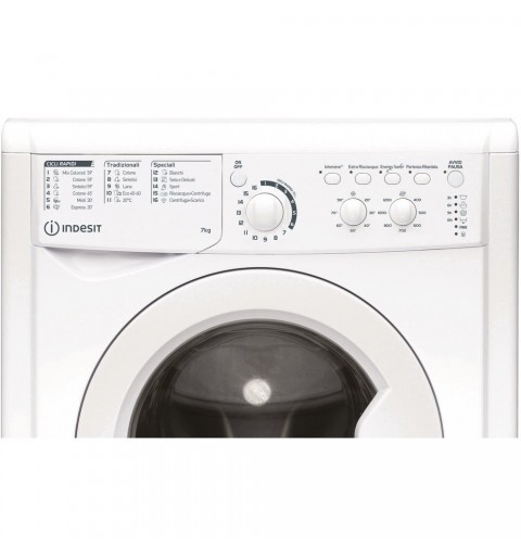 Indesit EWC 71252 W IT N lavatrice Caricamento frontale 7 kg 1200 Giri min E Bianco