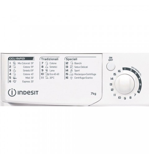 Indesit EWC 71252 W IT N lavadora Carga frontal 7 kg 1200 RPM E Blanco