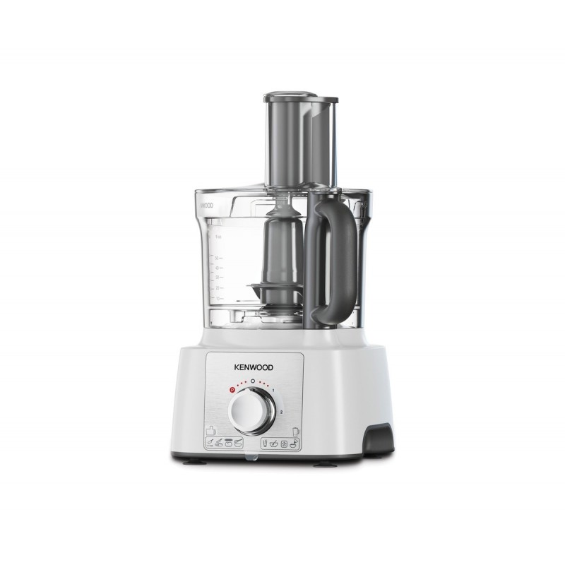 Kenwood MultiPro Express robot de cocina 1000 W 3 L Acero inoxidable, Blanco