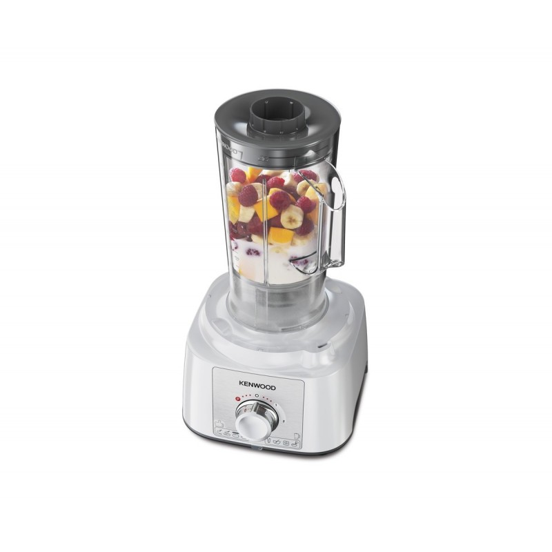 Kenwood MultiPro Express robot de cocina 1000 W 3 L Acero inoxidable, Blanco