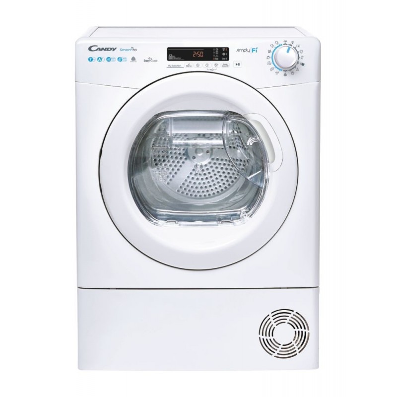 Candy Smart Pro CSO4 H7A1DE-S tumble dryer Freestanding Front-load 7 kg A+ White