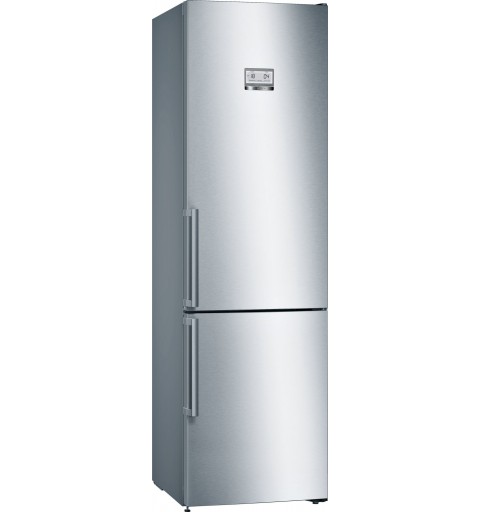 Bosch Serie 6 KGN39AIDR Kühl- und Gefrierkombination Freistehend 368 l D Edelstahl