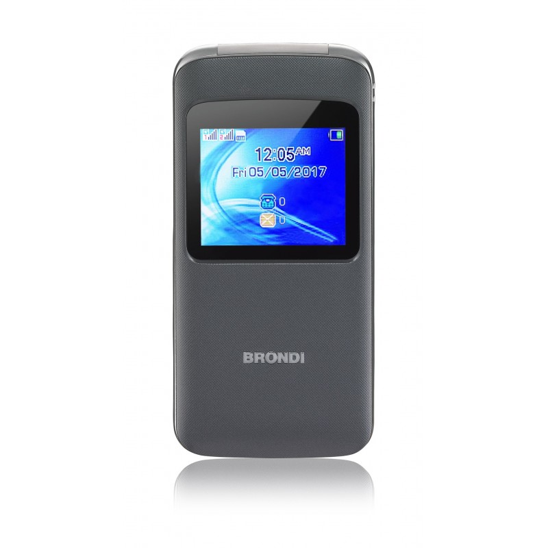 Brondi Window 4,5 cm (1.77") 78 g Grigio Telefono cellulare basico