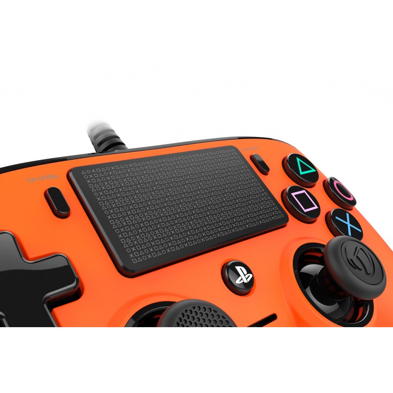 NACON PS4OFCPADORANGE Gaming Controller Orange Gamepad Analogue Digital PlayStation 4