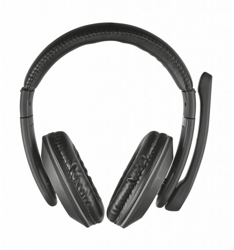 Trust 21662 auricular y casco Auriculares Alámbrico Diadema Llamadas Música Negro