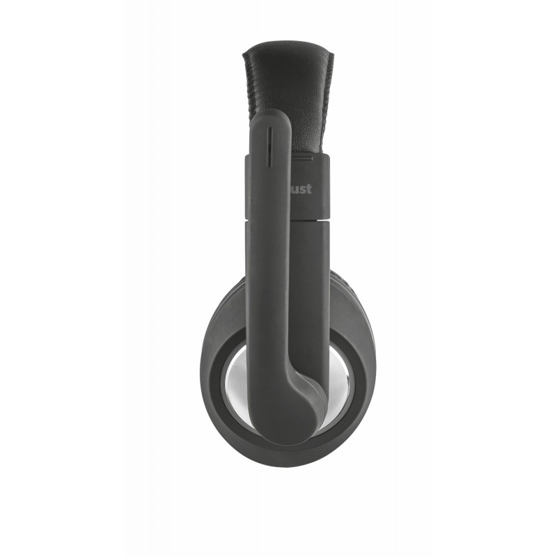 Trust 21662 auricular y casco Auriculares Alámbrico Diadema Llamadas Música Negro