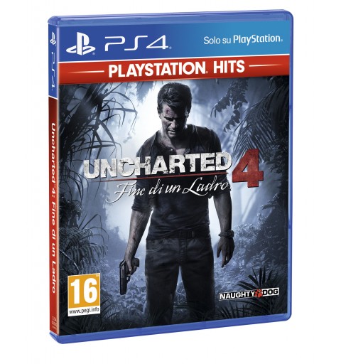Sony Uncharted 4 A Thief's End, PS4 Estándar Inglés, Italiano PlayStation 4