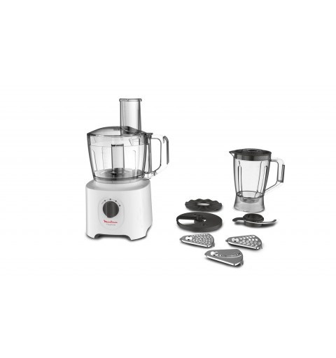 Moulinex FP246110 food processor 700 W 2.4 L White