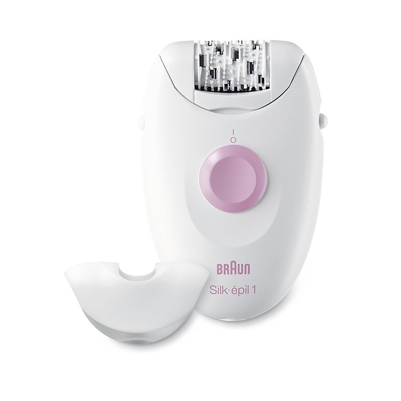 Braun Silk-épil 1 Silk Epil 1370 20 pinzas Rosa, Blanco