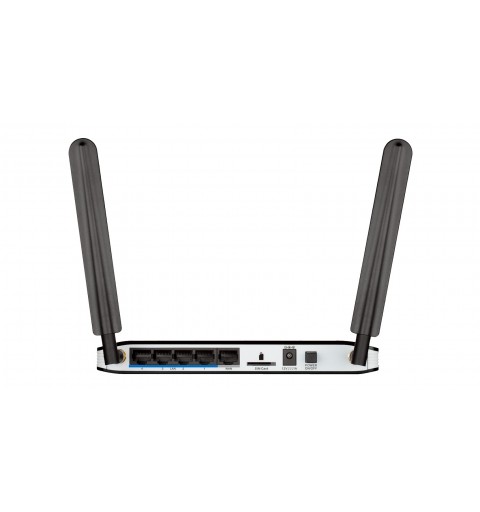 D-Link DWR-921 E router wireless Fast Ethernet Banda singola (2.4 GHz) 3G 4G Nero, Bianco