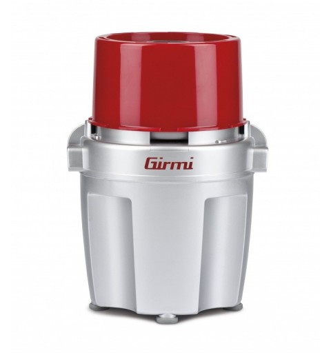 Girmi TR20 picadora eléctrica de alimentos 500 W Rojo, Plata