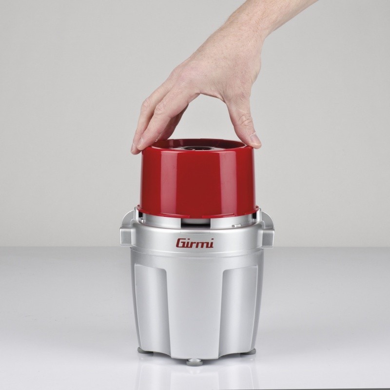 Girmi TR20 picadora eléctrica de alimentos 500 W Rojo, Plata