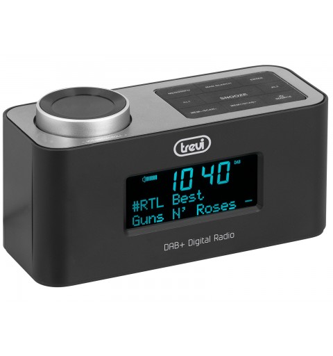 Trevi RC 80D6 DAB Portable Analogique et numérique Noir, Argent