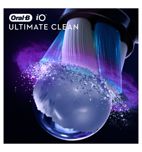 Oral-B iO Ultimate Clean 80335625 tête de brosses 2 pièce(s) Noir