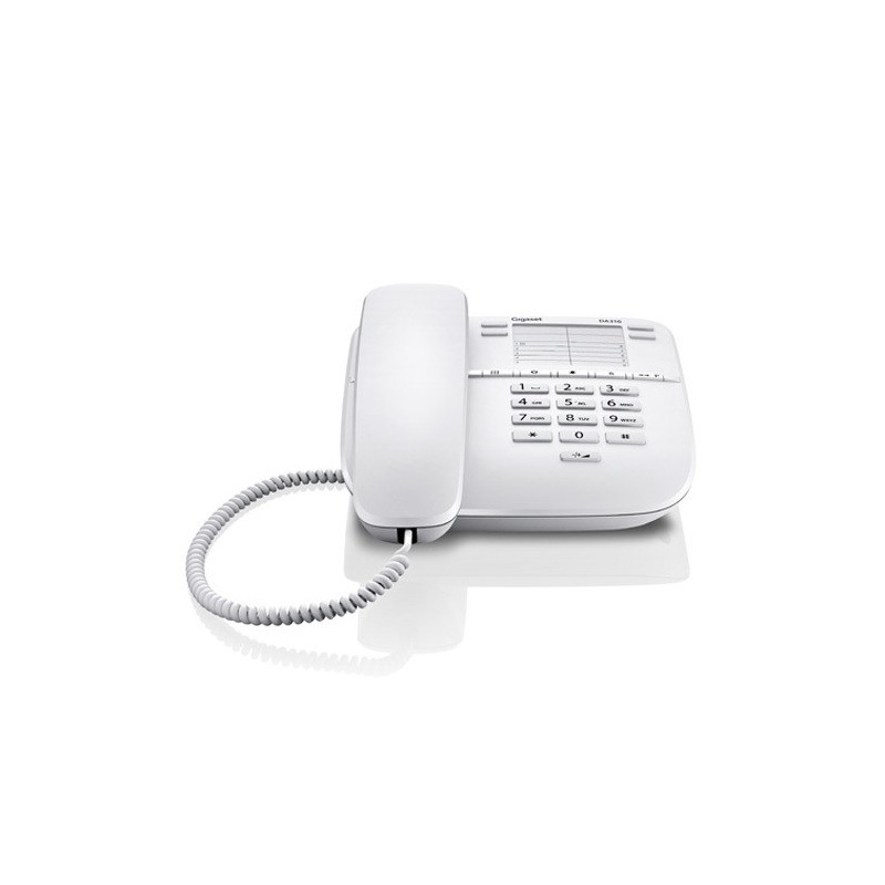 Gigaset DA310 Telefono analogico Bianco