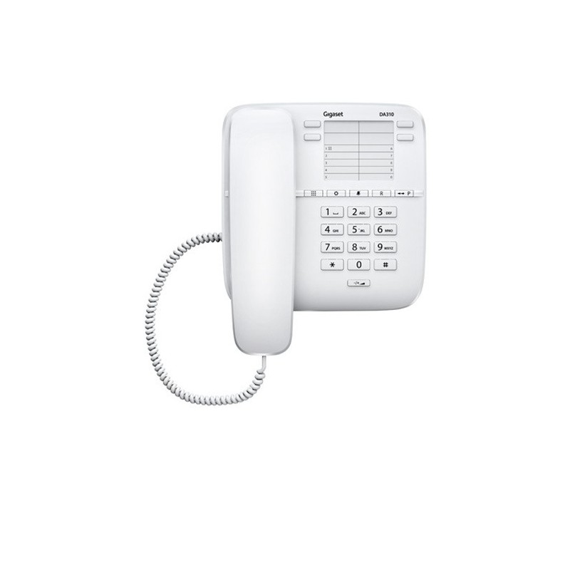 Gigaset DA310 Téléphone analogique Blanc