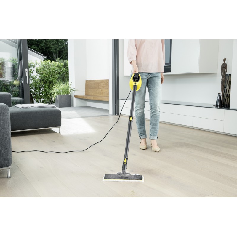 Kärcher SC 1 Portable steam cleaner 0.2 L 1200 W Black, Yellow