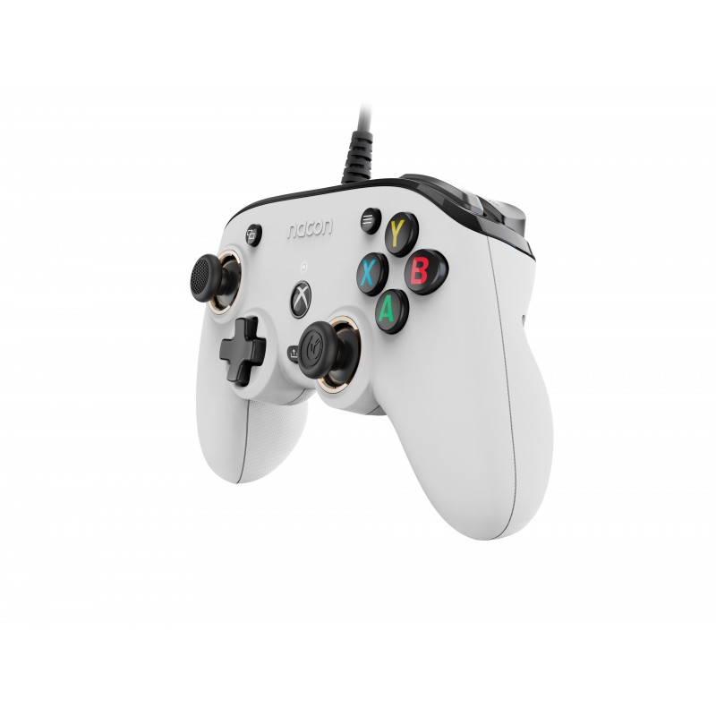 NACON Pro Compact Controller Bianco USB Gamepad Xbox One, Xbox Series S, Xbox Series X