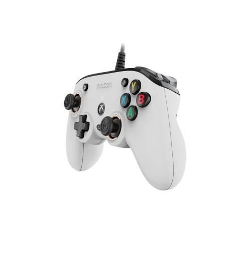 NACON Pro Compact Controller Blanco USB Gamepad Xbox One, Xbox Series S, Xbox Series X