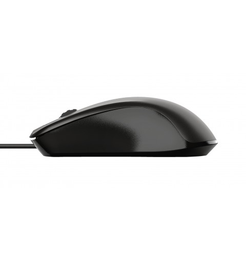 Trust Carve mouse Ambidestro USB tipo A Ottico 1200 DPI