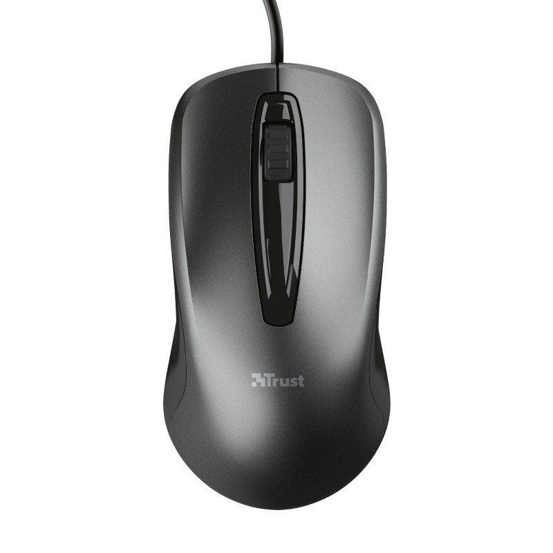 Trust Carve mouse Ambidestro USB tipo A Ottico 1200 DPI