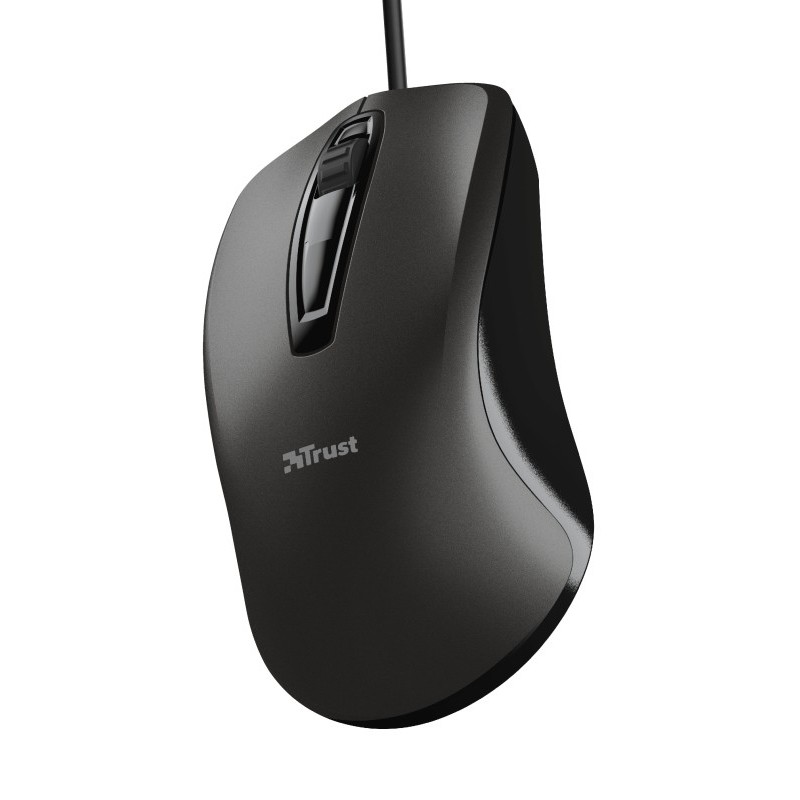 Trust Carve mouse Ambidestro USB tipo A Ottico 1200 DPI