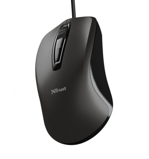 Trust Carve mouse Ambidestro USB tipo A Ottico 1200 DPI